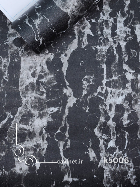 unique k5006 طرح سنگ مشکی رگه نقره ای