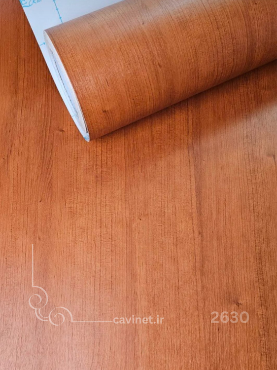 برچسب طرح چوب گردویی unique 2630